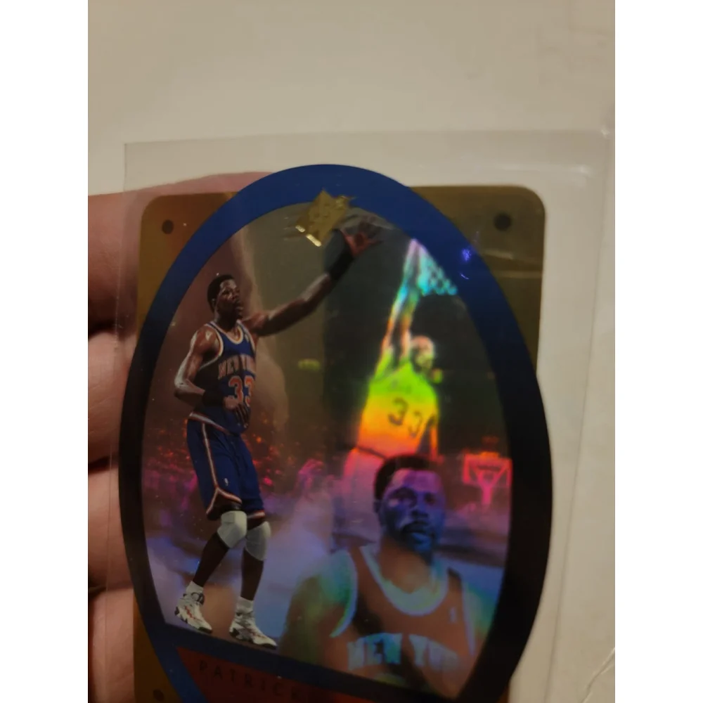 1995-1996 Upper Deck SPx PATRICK EWING Holofoil Die-Cut #33 Knicks HOF